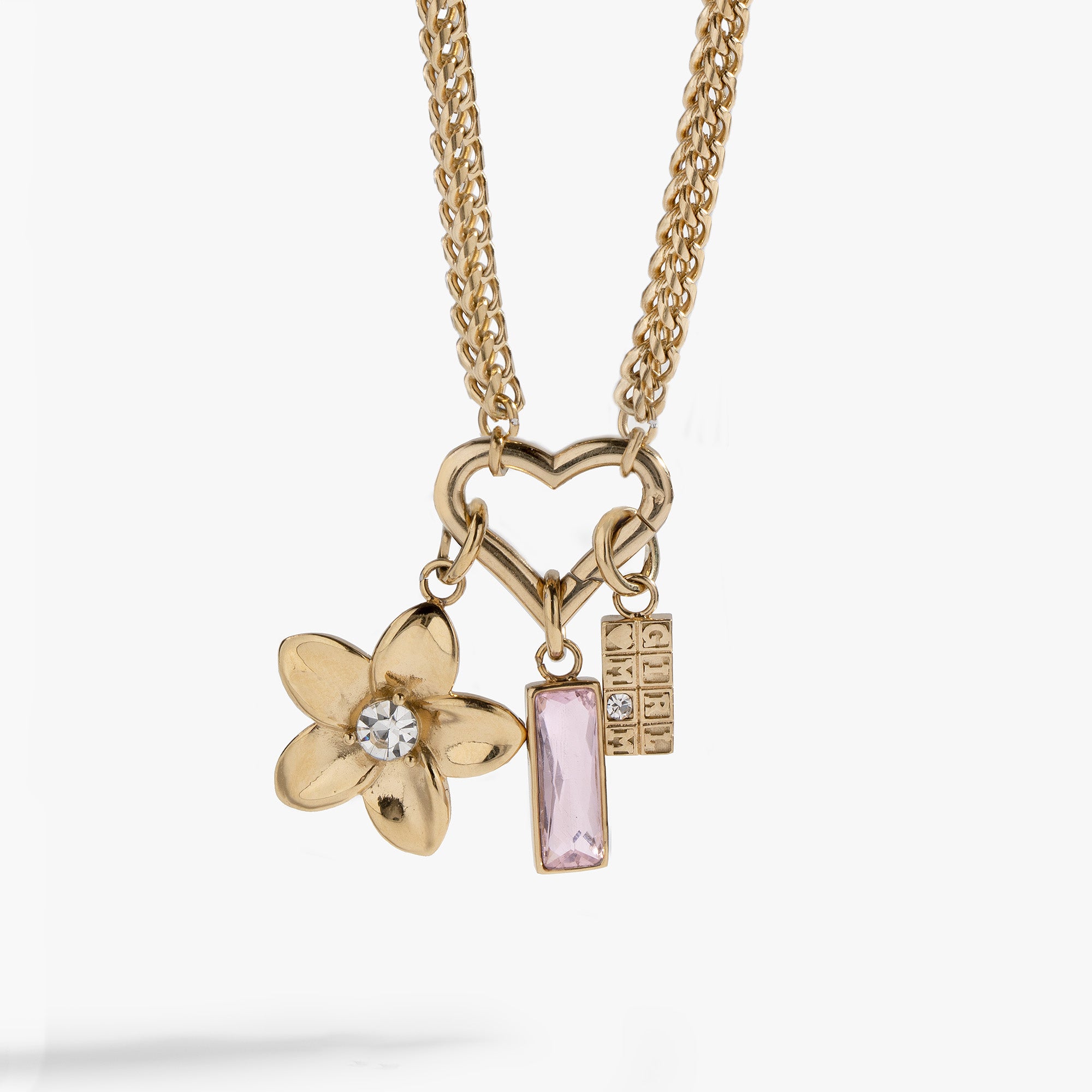 ALEX AND ANI Interchangeable Girl Mom Necklace