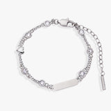 Heart Chain Adjustable Bracelet