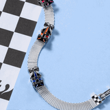 Hot Wheels™ Moveable Racecar Mesh Bracelet