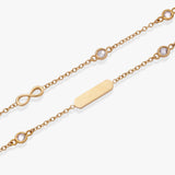 Infinity Chain Adjustable Bracelet