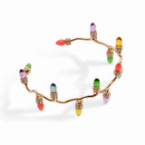 Christmas Light Bulb Cuff