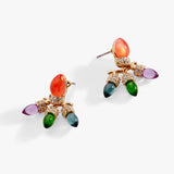 Christmas Light Bulb Jacket Earrings