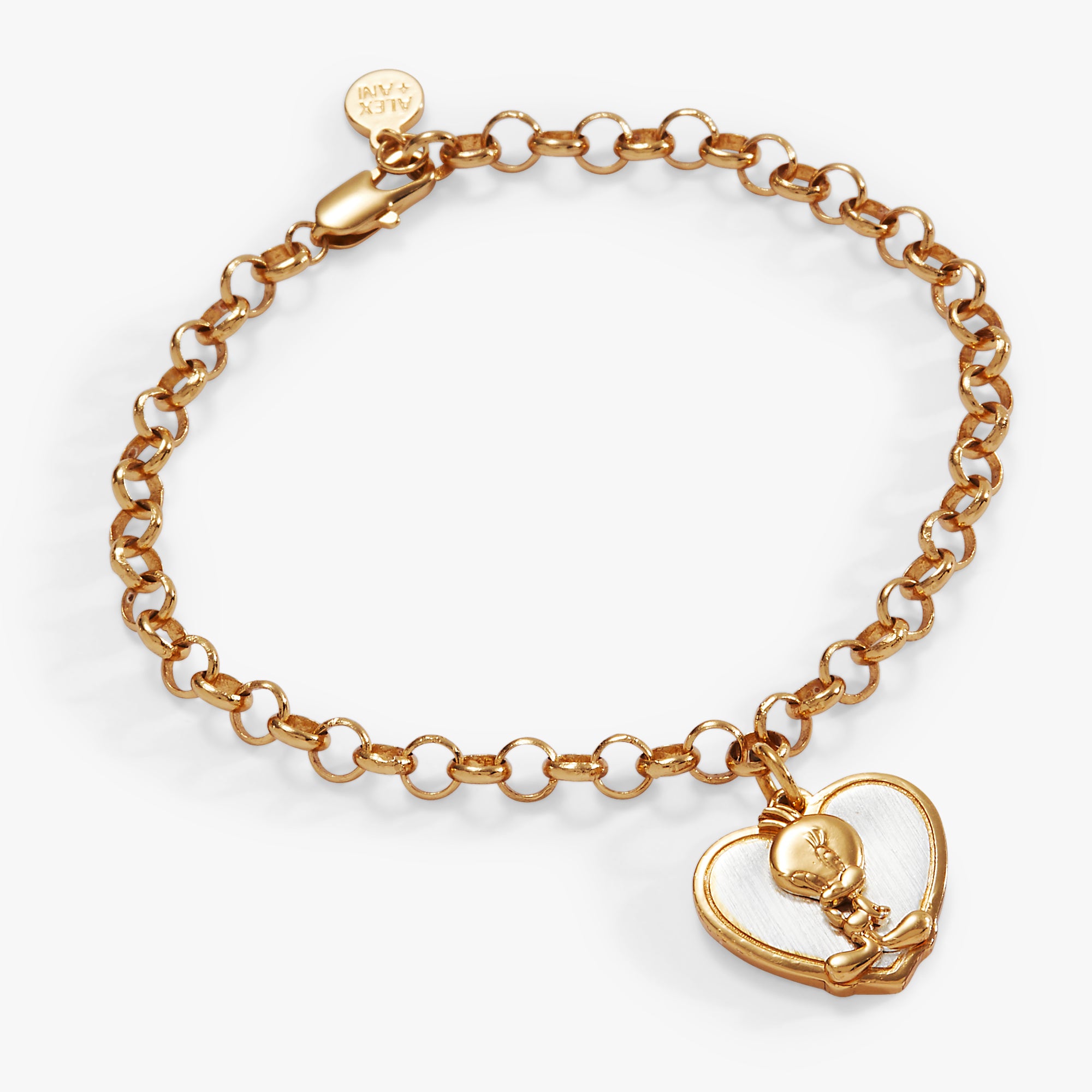 Looney Tunes Tweety Heart Bracelet Alex and Ani โ ALEX AND ANI