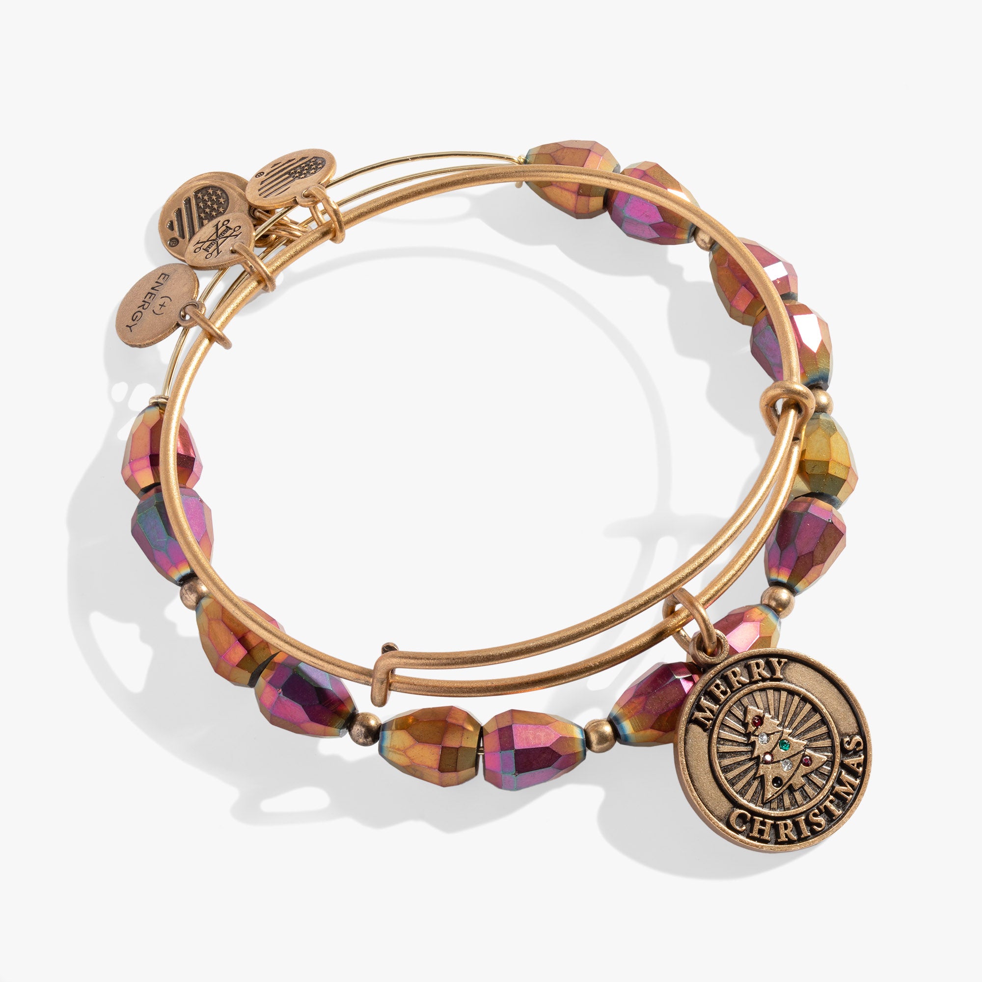 Merry Christmas Charm Bangle Set of – ALEX AND ANI