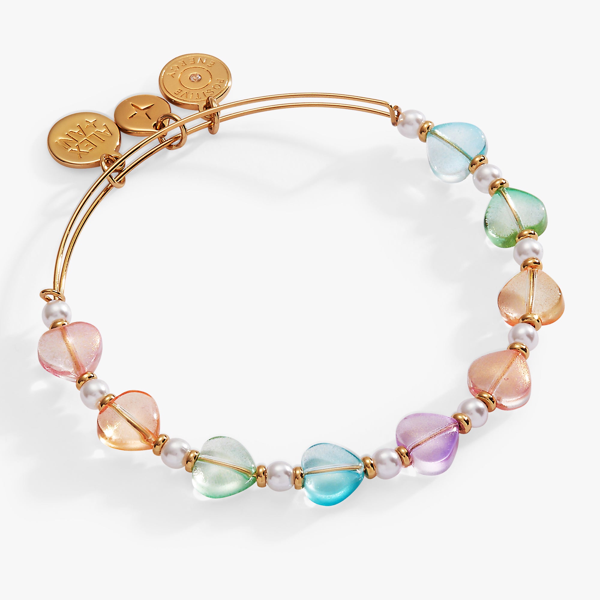 Colorful Heart Beaded Bangle Alex and Ani – ALEX AND ANI