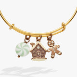 Pink Christmas Multi-Charm Bangle
