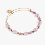 Peppermint Beaded Bangle