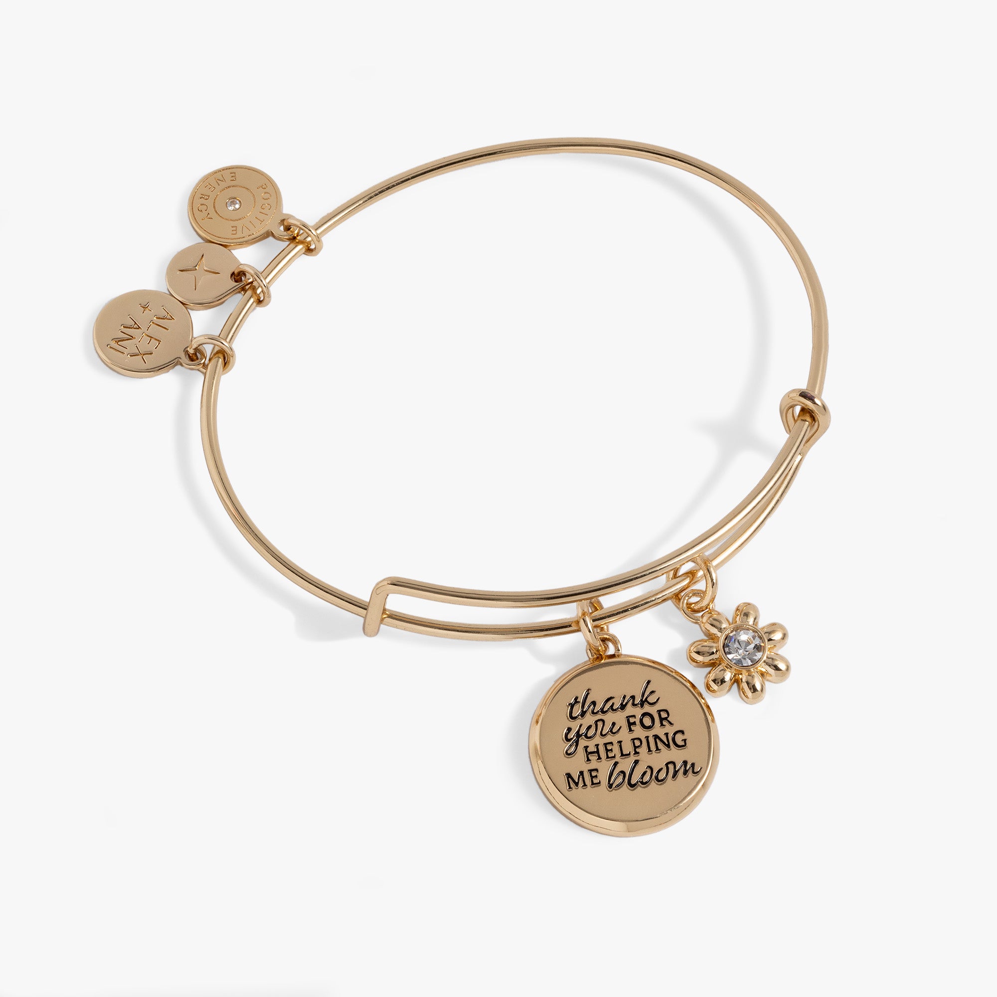 Thank You For Helping Me Bloom' Charm Bangle Alex and Ani – ALEX