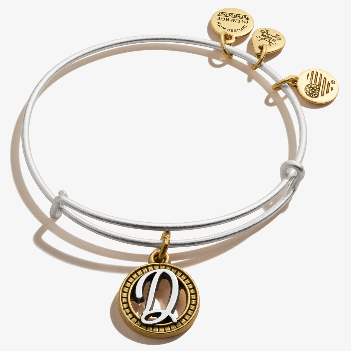 Bracelets With Initials Alex And Ani Womens Embossed Paint Charm