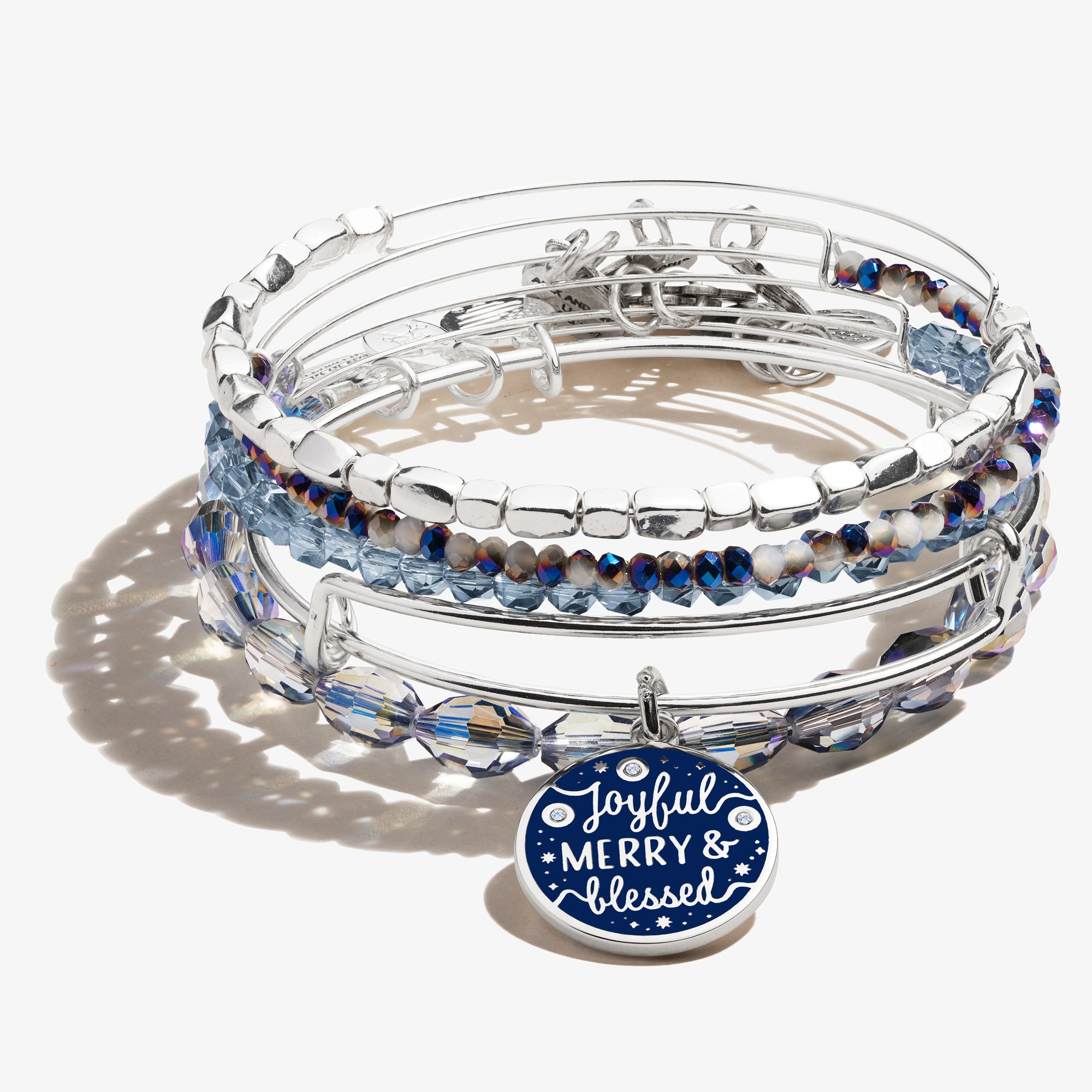 Joyful, Merry Blessed' Bracelets, Set of Alex and Ani – ALEX
