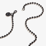 Black Ball Chain Necklace