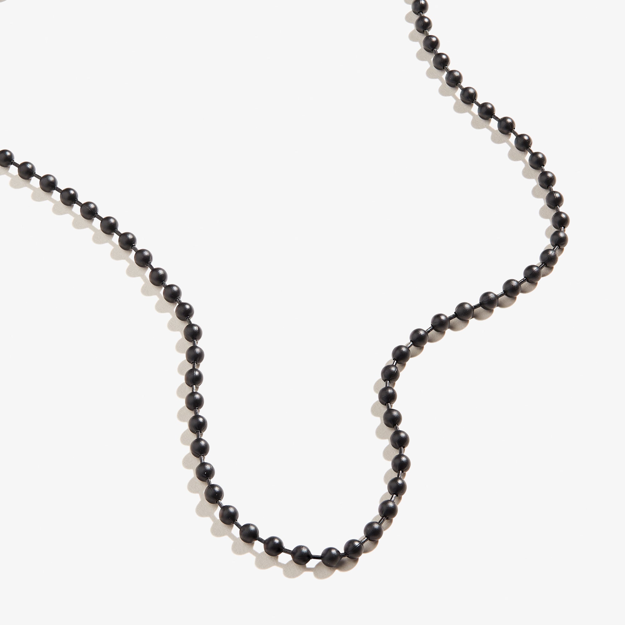Ball Chain Necklace, Black, Alex and Ani