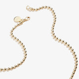 Gold Ball Chain Necklace