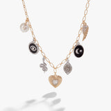 Celestial Protection Multi-Charm Necklace