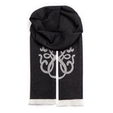 Path of Life® Black 100% Wool Scarf