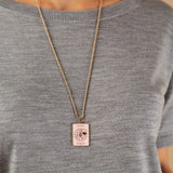 Harry Potter™ Hogwarts™ + Slytherin Charm Necklace