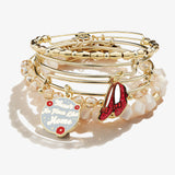 Wizard of Oz™ 'There’s No Place Like Home' Charm Bangle, Set of 5