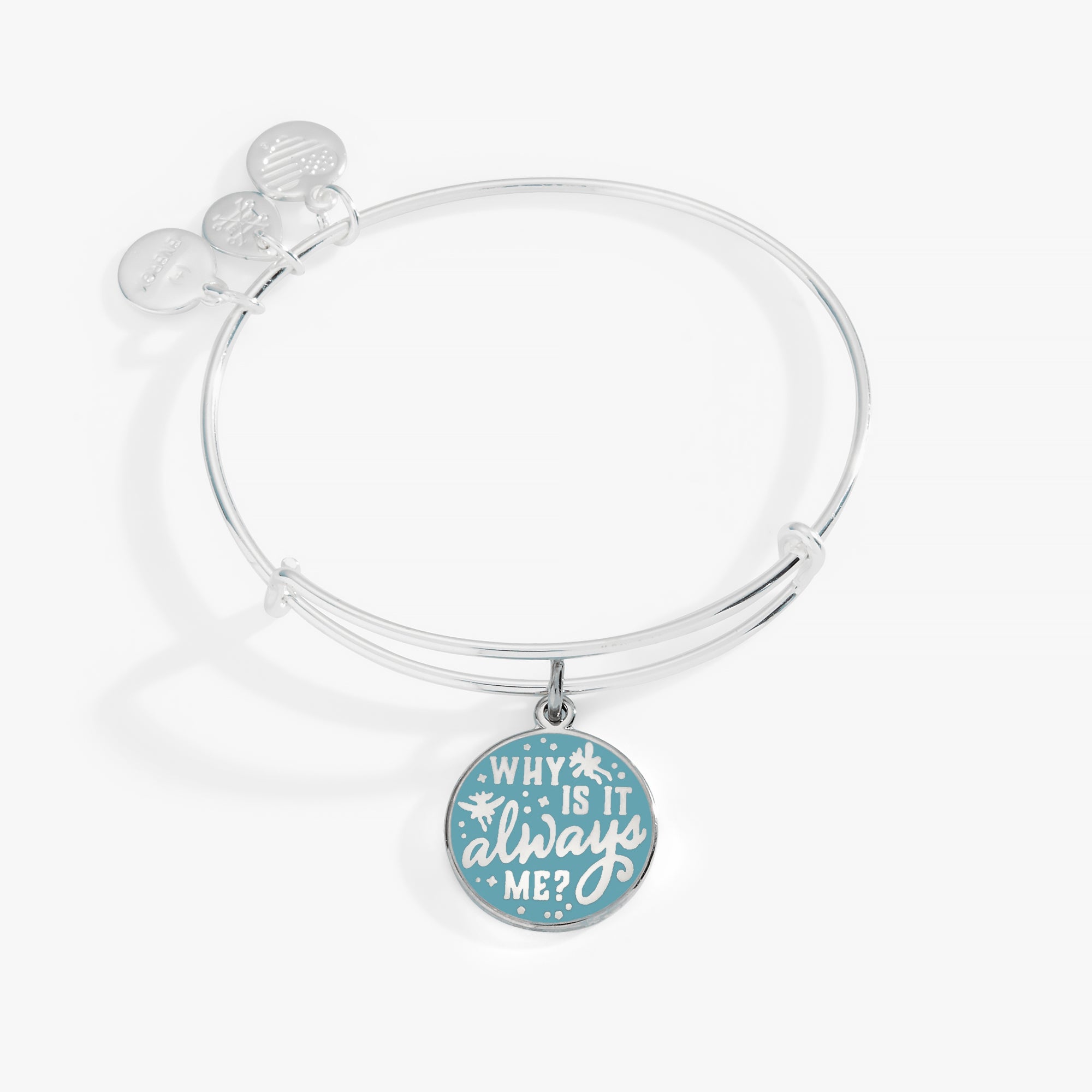 Harry Potter™ Neville 'Why Is It Always Me?' Charm Bangle Bracelet