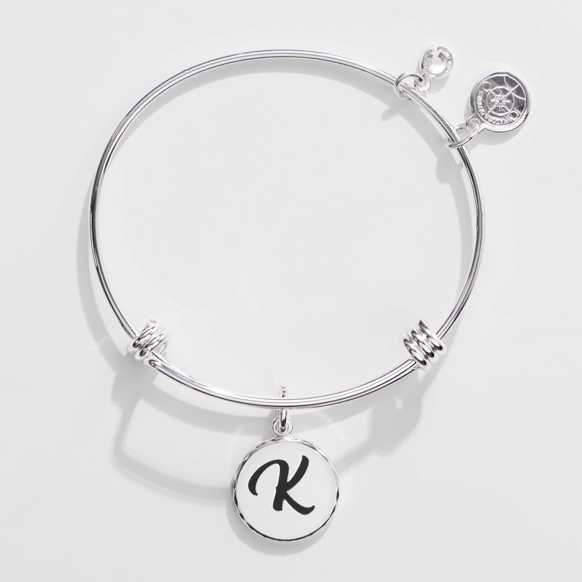Letter K Charm Bangle Alex and Ani – ALEX AND ANI