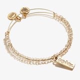 Harry Potter™ Illumination Beaded Charm Bangle, Gold
