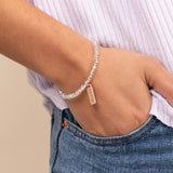 Harry Potter™ Illumination Beaded Charm Bangle, Gray