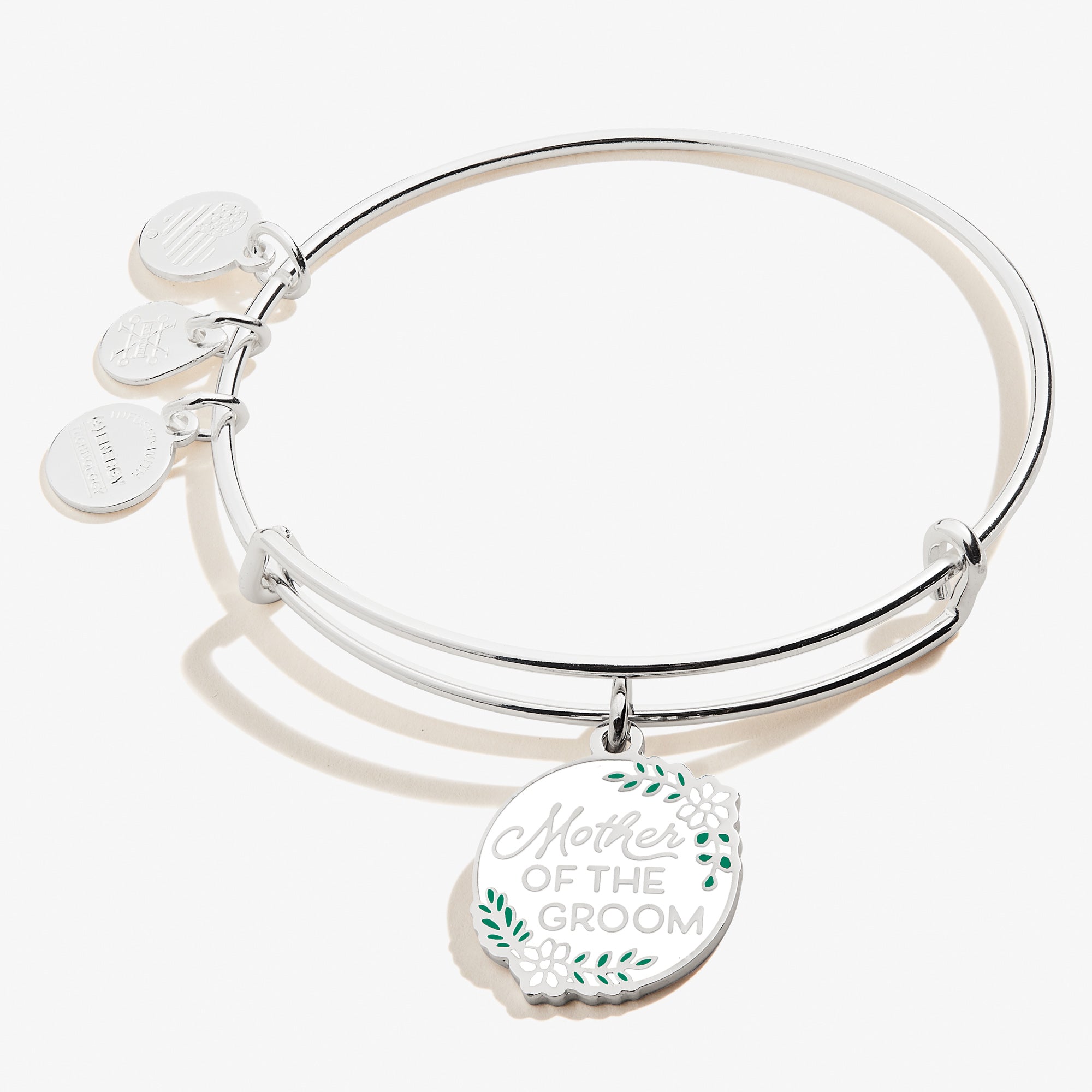 Mother of the Groom Wedding Charm Bangle – Sentimental Gift for