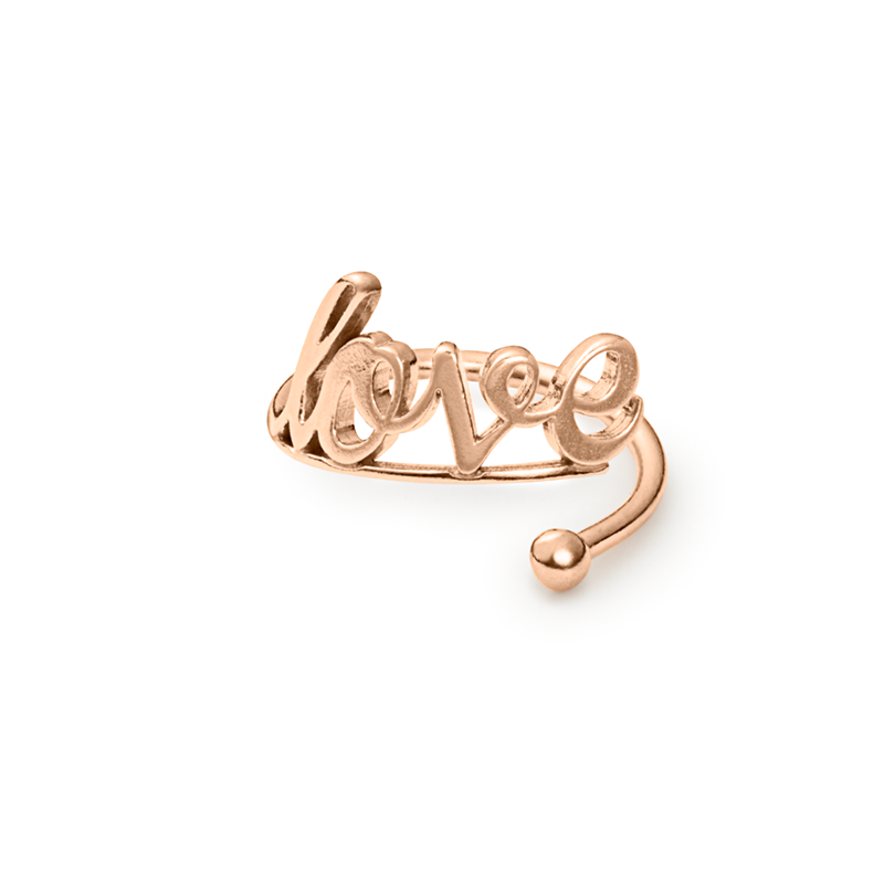 14kt Rose Gold Over .925 Sterling Silver