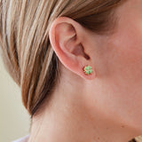 Abundant Blessings Clover + Horseshoe Earrings, Set of 2