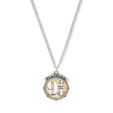Harry Potter™ Platform 9 3/4 Charm Necklace, Two Tone