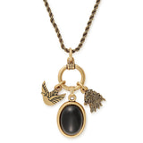 Game of Thrones™ House Lannister Trio Charm Necklace