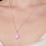 Crystal Evil Eye Necklace, Adjustable