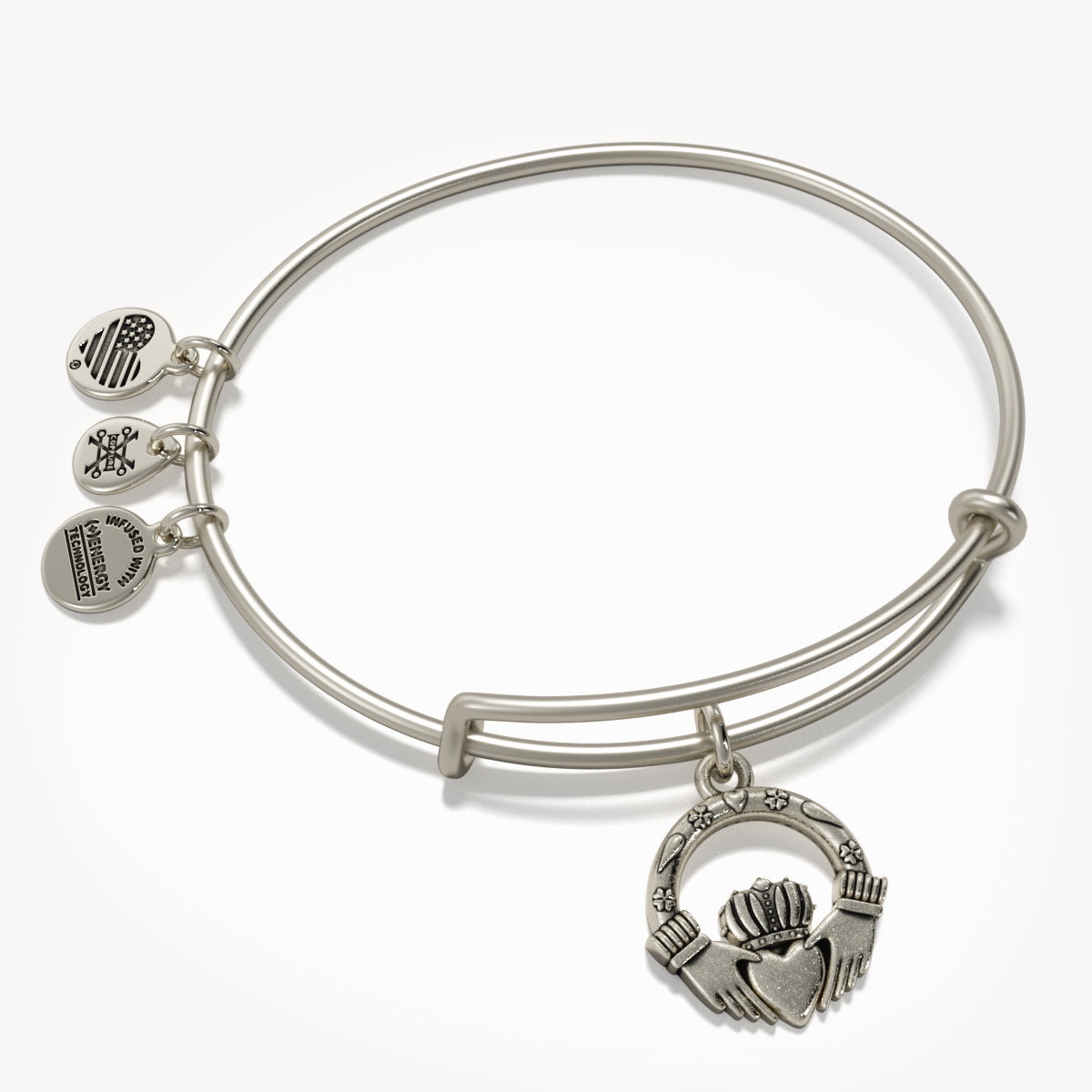 Claddagh Charm Bangle Bracelet Alex and Ani – ALEX AND ANI