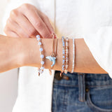 Dolphin Charm Bangles, Set of 5
