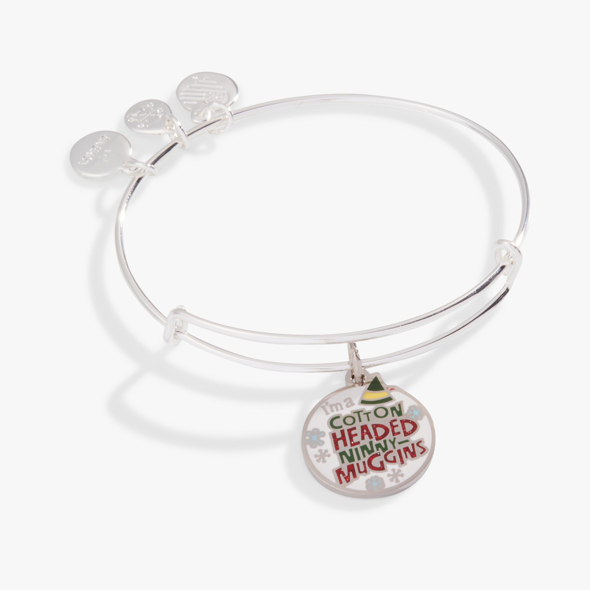 Elfβ’ 'Cotton Headed Ninny-Muggins' Charm Bangle Alex and Ani