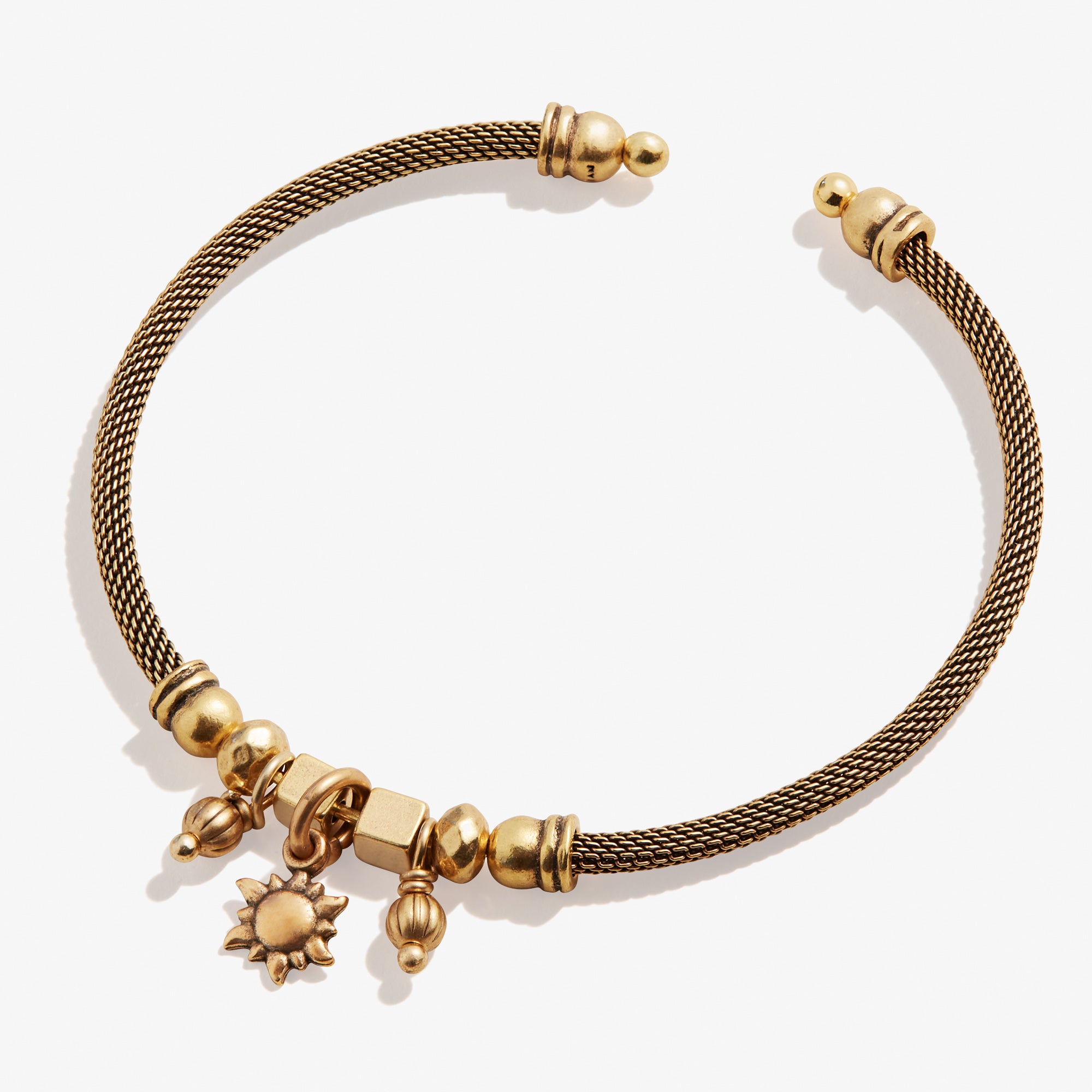Energy Sun Multi-Charm Mesh Cuff Alex and Ani – ALEX AND ANI