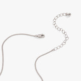 Bar Necklace with Crystal Accent