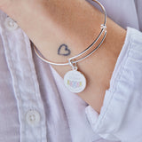 'Every Bunny Welcome' Easter Charm Bangle