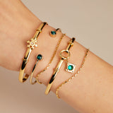 Box Link Chain Bracelet