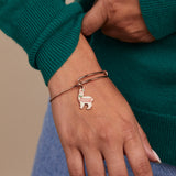 'FALALA' Christmas Llama Charm Bangle