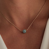Fireball Necklace, Blue
