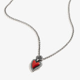 Frida Kahlo Sacred Heart Necklace