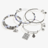 'Good Things Are Coming' Charm Bangles, Set of 4
