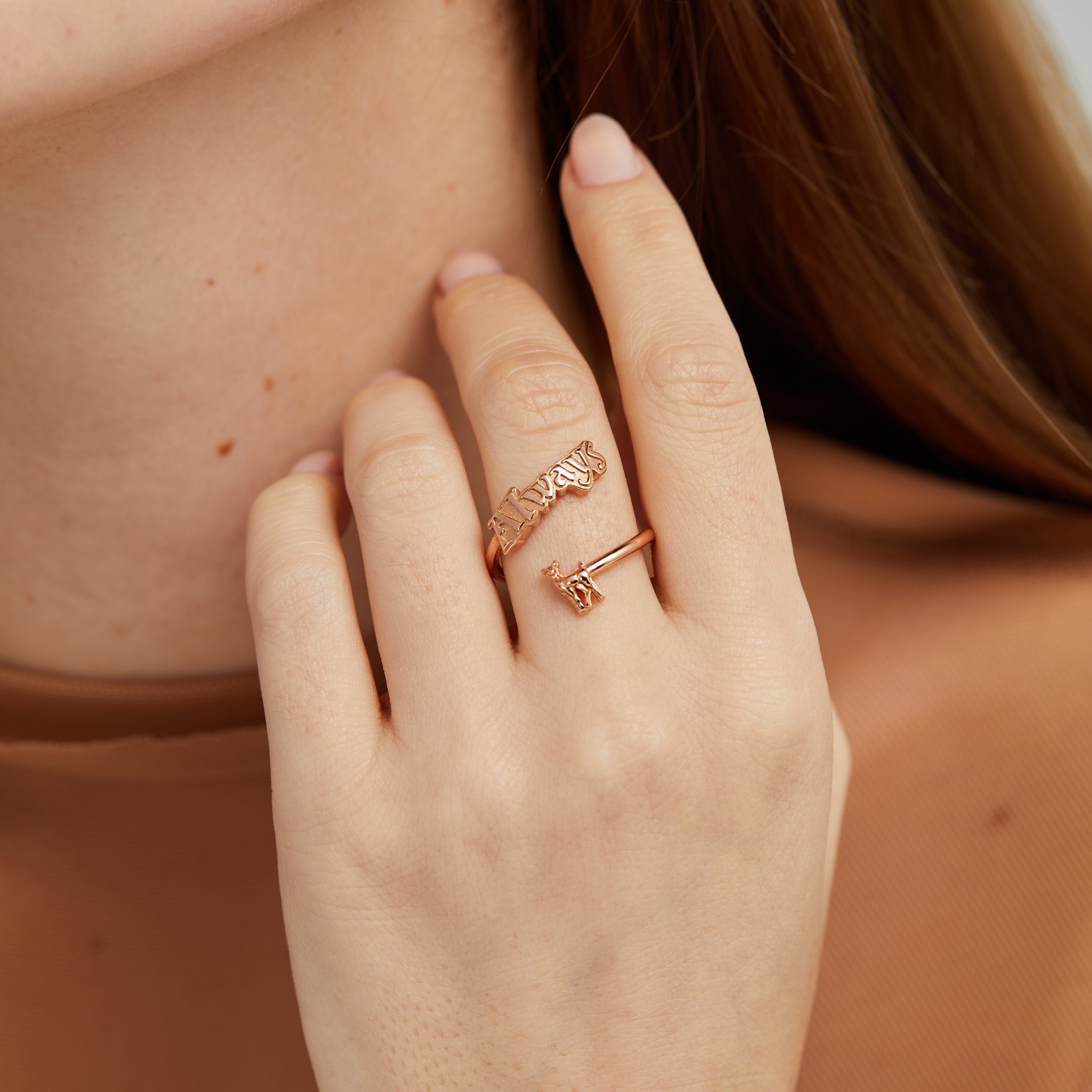 14kt Rose Gold Over Sterling Silver