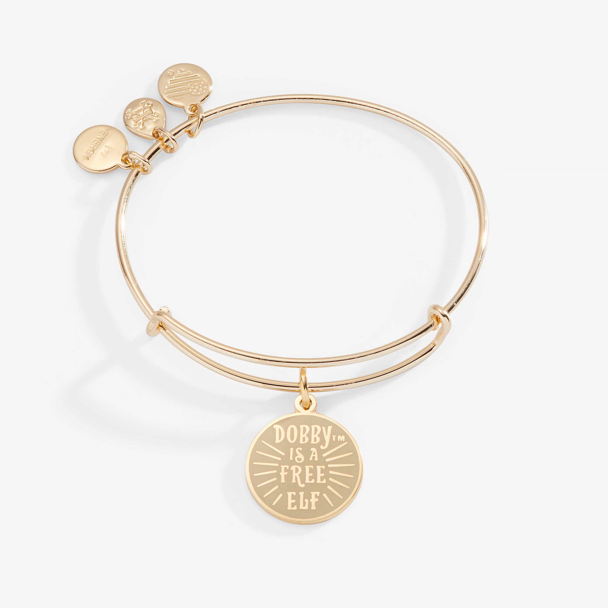 Harry Potter™ 'Dobby is a Free Elf' Charm Bangle Bracelet Alex