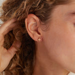 14kt Rose Gold Over .925 Sterling Silver