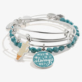 Harry Potter™ Neville Bangle Bracelets, Set of 3