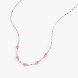 Hearts Chain Necklace, Adjustable