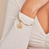 I am My Own Soulmate' Charm Bangle