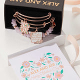 'If Mothers Were Flowers, I'd Pick You' XOXO Charm Bangles, Set of 3