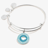 Life Begins After Coffee' Charm Bangle Bracelet